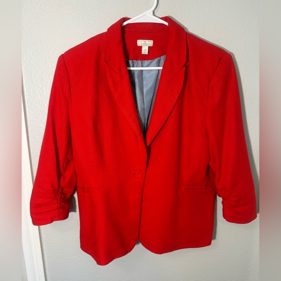 Jules & Leopold Jackets & Blazers - Jules & Leopold Bold Red Blazer